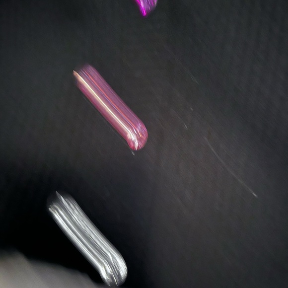 Black cropped off the shoulder sweater. - Picture 2 of 3